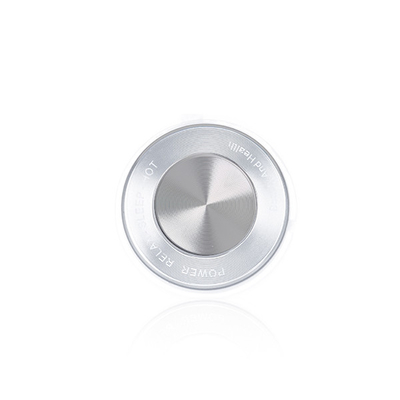 Silver IMD Label CD Texture Appearance ABS In Mold Labeling Process