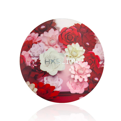 IMD In Mold Labeling Injection Molding Process Printing Chrysanthemum Pattern