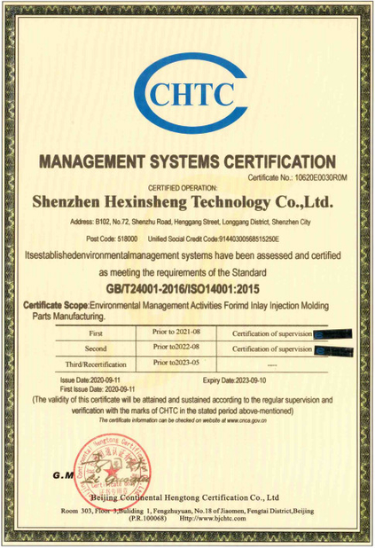 China Shenzhen HXS Technology Co., Ltd. certification